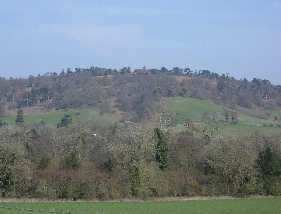 St Martha's Hill from Chilworth